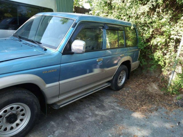 Bán Mitsubishi Pajero sản xuất năm 1997, màu xanh lam, nhập khẩu còn mới  