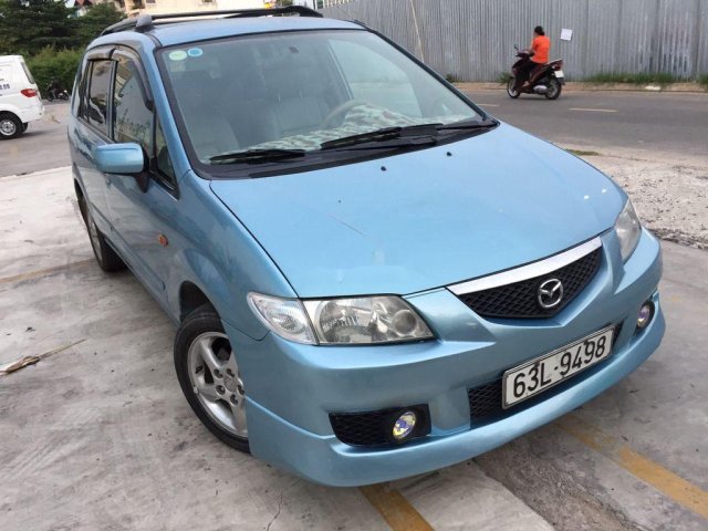 Bán Mazda Premacy năm sản xuất 2002, màu xanh lam 0