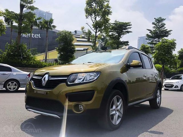 Bán Renault Sandero đời 2016, màu nâu, nhập khẩu nguyên chiếc, 455tr