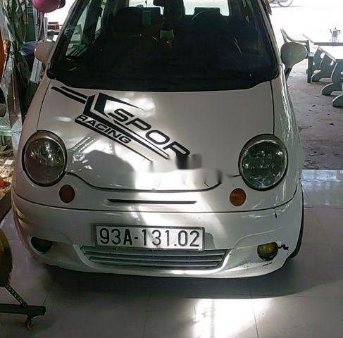 Bán ô tô Daewoo Matiz đời 2004, màu trắng0