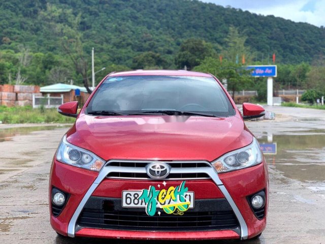 Bán Toyota Yaris đời 2017, màu đỏ, xe nhập 0