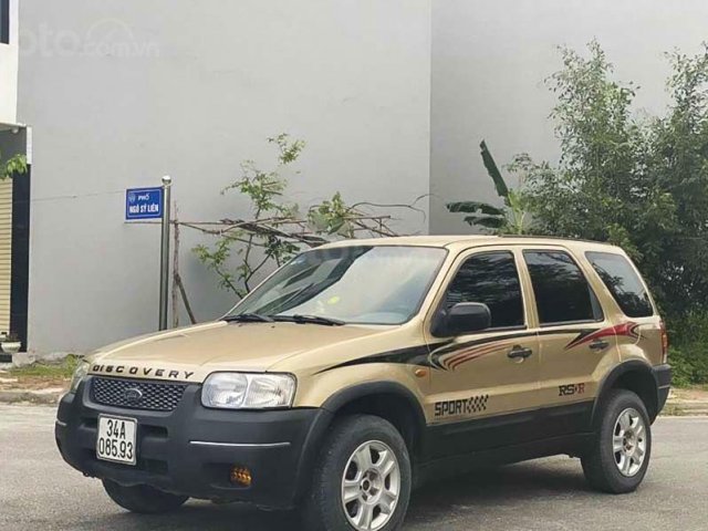 Bán ô tô Ford Escape năm 2002, màu vàng còn mới, giá 125tr0