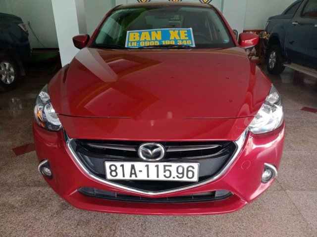 Cần bán gấp Mazda 2 sản xuất 2016, màu đỏ số tự động, 435 triệu0