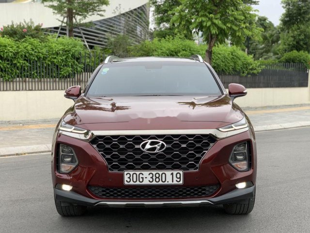 Cần bán xe Hyundai Santa Fe sản xuất 2020, màu đỏ0