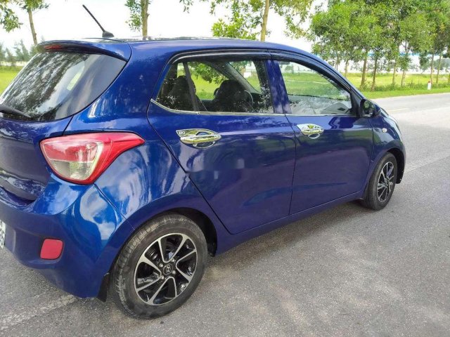 Bán Hyundai Grand i10 năm sản xuất 2014, màu xanh lam, xe nhập 0