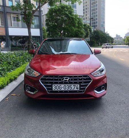 Bán xe Hyundai Accent năm sản xuất 2019, màu đỏ