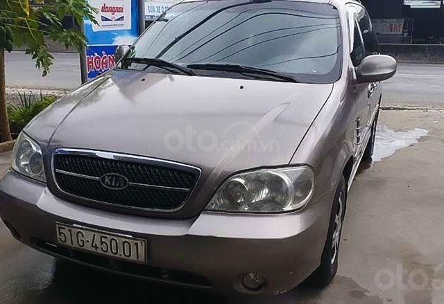 Bán Kia Carnival đời 2007, màu xám, 160tr0