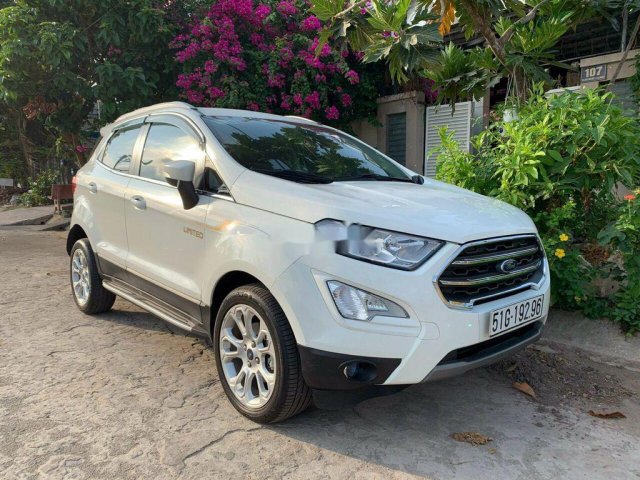 Cần bán Ford EcoSport AT sản xuất năm 2018, màu trắng 