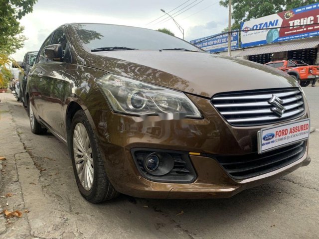 Cần bán gấp Suzuki Ciaz sản xuất 2017, màu nâu còn mới