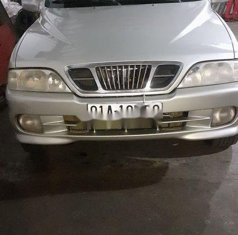 Cần bán xe Ssangyong Musso 2000, màu bạc chính chủ, giá chỉ 110 triệu0