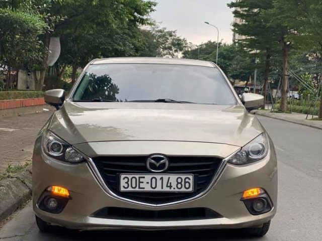 Bán ô tô Mazda 3 năm 2015, màu vàng, 479tr0