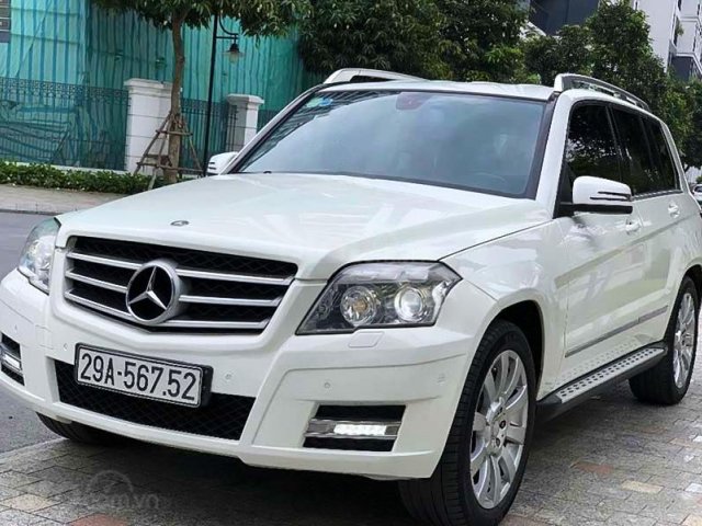 Bán Mercedes GLK300 năm sản xuất 2010, màu trắng, giá chỉ 545 triệu