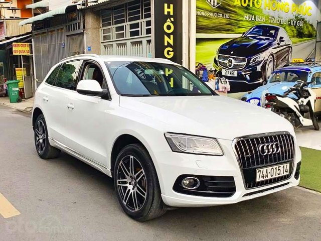 Bán Audi Quattro Q5 2.0T TFSI đời 2012, màu trắng, xe nhập, giá tốt