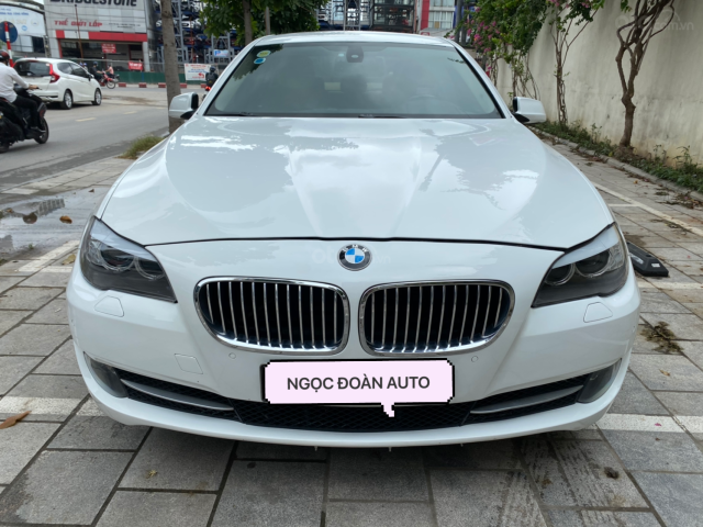 BMW 5 Series 523i, Sx 2010, màu trắng