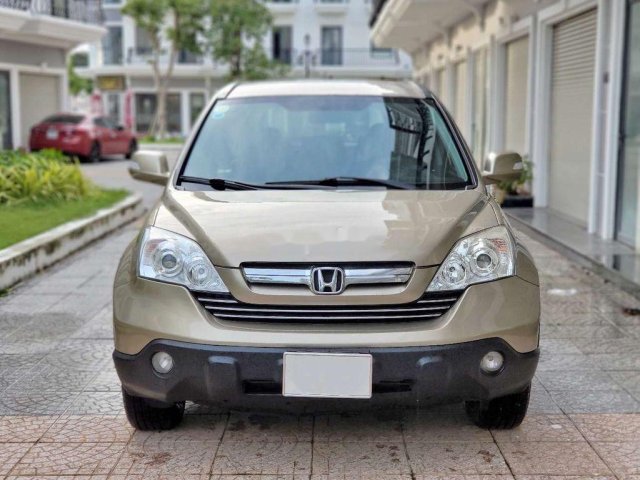 Cần bán gấp Honda CR V 2008, màu vàng