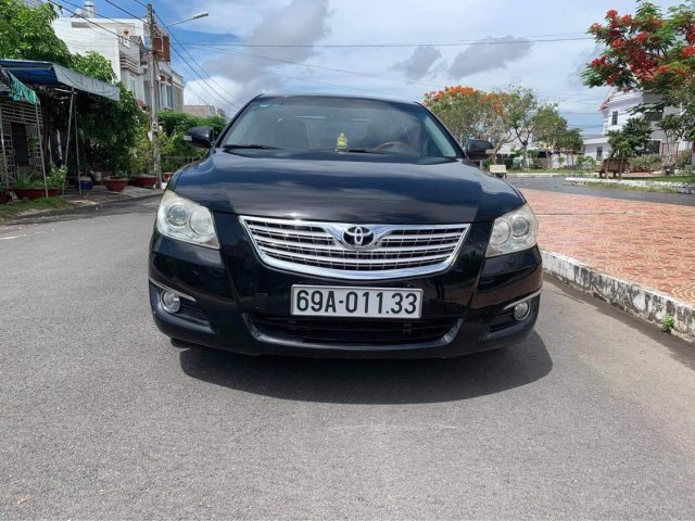 Bán Toyota Camry 3.5Q đời 2007, màu đen chính chủ, giá 480tr