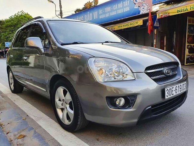 Cần bán Kia Carens SX 2.0 AT sản xuất năm 2009, màu xám còn mới