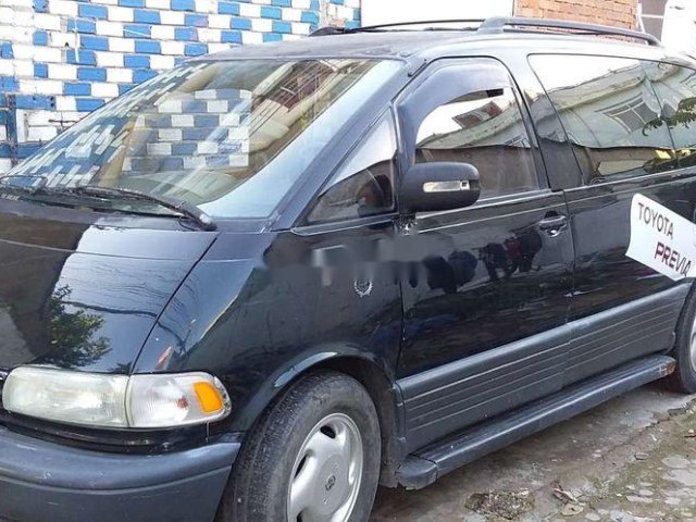 Cần bán Toyota Previa năm sản xuất 1991, màu đen, nhập khẩu nguyên chiếc số tự động