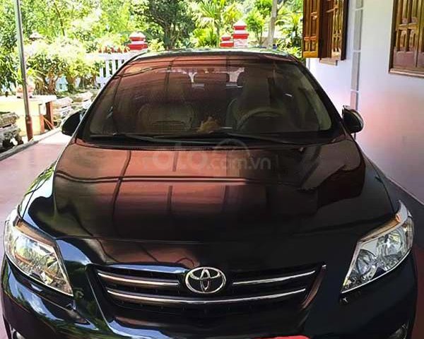 Cần bán gấp Toyota Corolla Altis năm sản xuất 2009, màu đen  