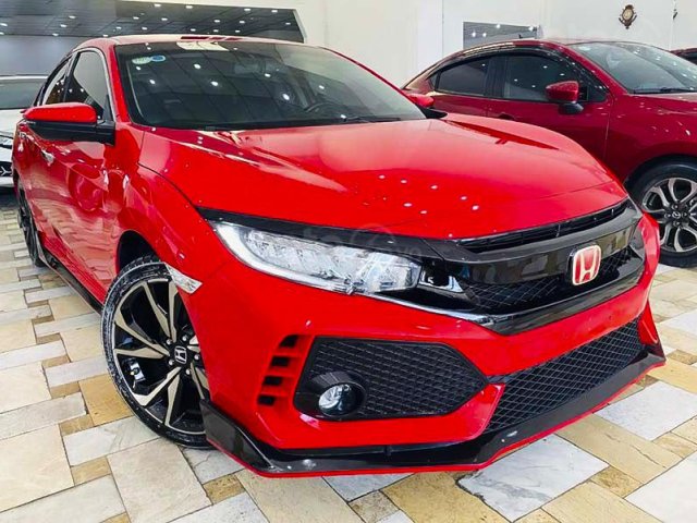 Bán xe Honda Civic RS 1.5 AT 2019, màu đỏ, nhập khẩu nguyên chiếc  