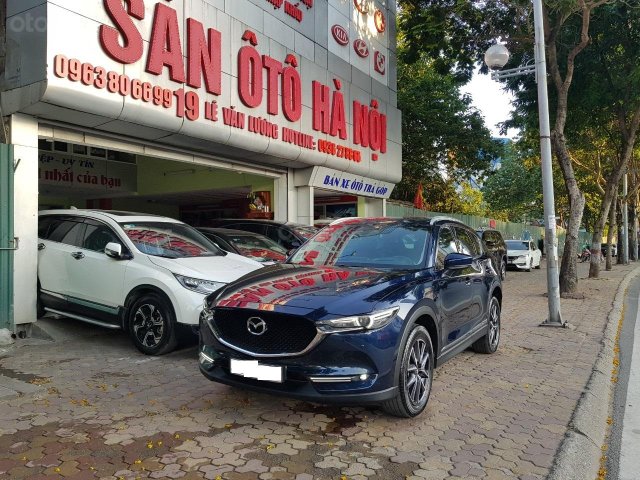 Sàn ô tô Hà Nội bán Mazda Cx5 2.5 màu xanh sản xuất năm 2018 lăn bánh 2019, xe chính chủ đi rất ít0