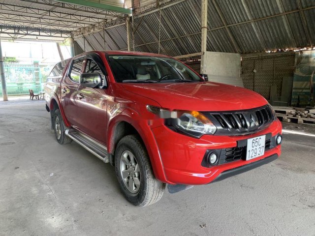 Bán ô tô Mitsubishi Triton 2018, màu đỏ, xe nhập0