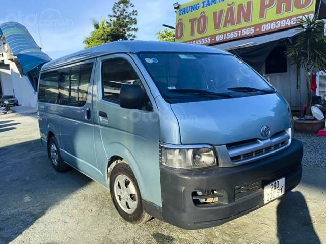 Bán Toyota Hiace năm sản xuất 2007, màu xanh lam