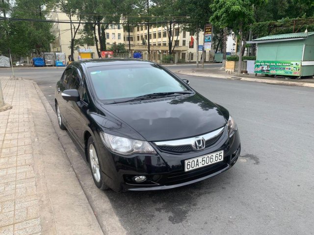 Bán Honda Civic đời 2009, màu đen xe gia đình0