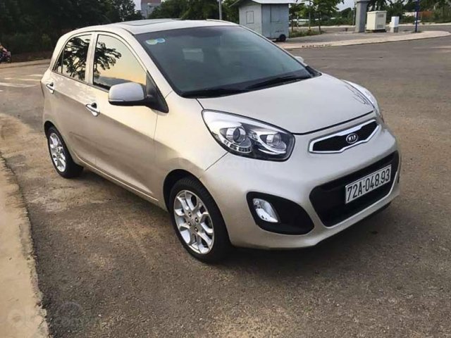 Bán ô tô Kia Picanto đời 2014, màu vàng cát, 266 triệu