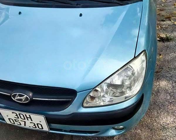 Cần bán gấp Hyundai Getz 1.1 MT sản xuất năm 2010, màu xanh lam