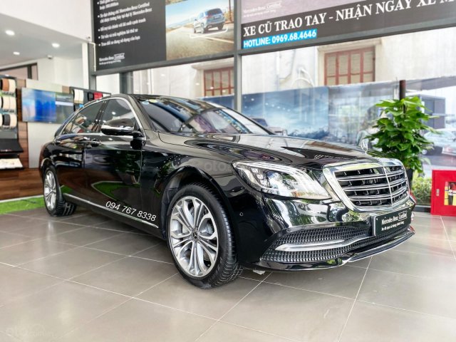 Bán Mercedes S450 Luxury 2020 siêu lướt màu đen, rẻ hơn mua mới 1 tỷ, xe đã qua sử dụng chính hãng