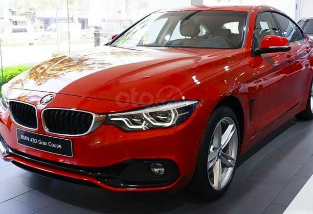 Bán ô tô BMW 420i sản xuất năm 2019, màu đỏ, nhập khẩu nguyên chiếc