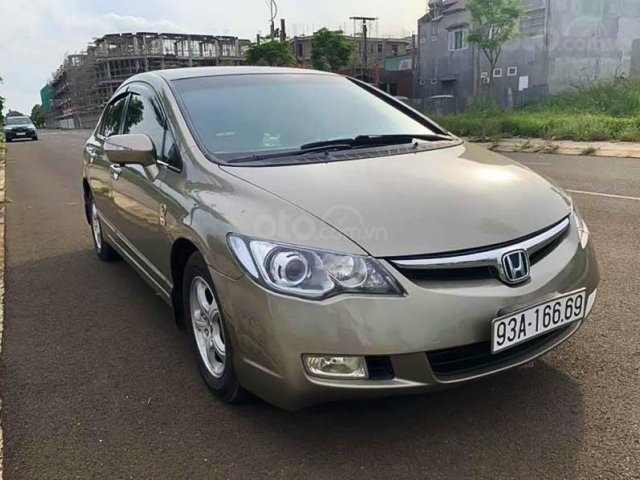 Bán Honda Civic sản xuất năm 2008, màu vàng còn mới0