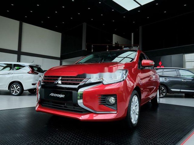 Cần bán xe Mitsubishi Attrage đời 2021, màu đỏ, xe nhập giá cạnh tranh