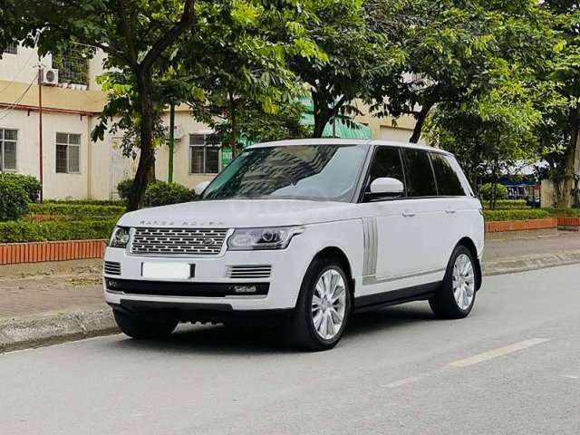 Bán xe LandRover Range Rover năm sản xuất 2015, màu trắng, nhập khẩu nguyên chiếc