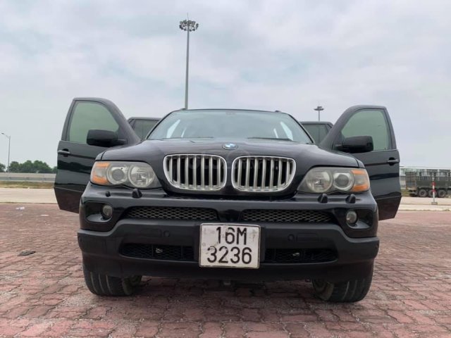 Cần bán BMW X5 đời 2005, màu đen như mới, giá tốt 218tr0