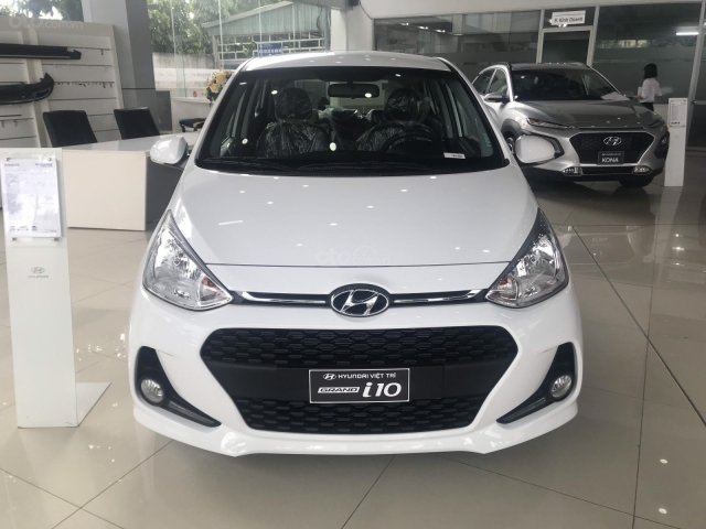 Bán Hyundai Grand i10 sản xuất 2021, hỗ trợ vay 85%, trả trước 75 triệu nhận xe ngay