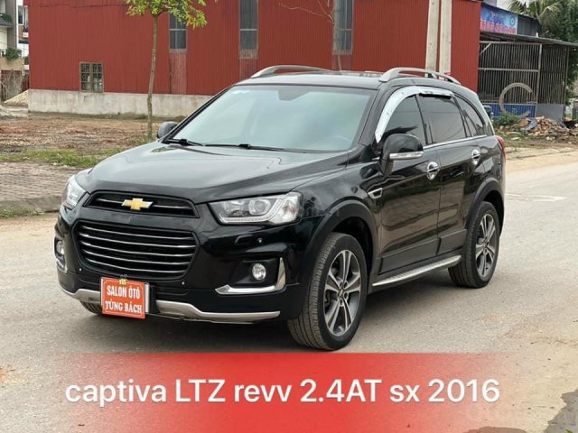 Cần bán Chevrolet Captiva LTZ REVV 2.4AT đời 2016, màu đen, 525 triệu