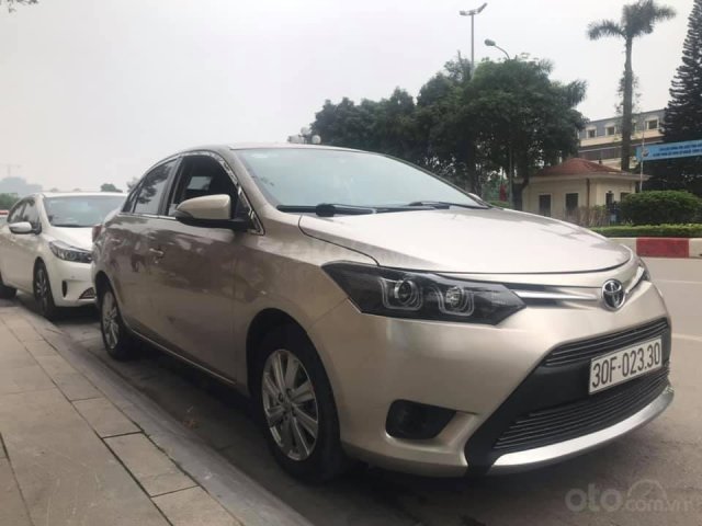 Bán Toyota Vios năm sản xuất 2015, màu bạc, giá chỉ 345 triệu