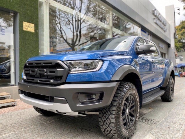 Bán xe Ford Ranger Raptor đời 2021, màu xanh lam