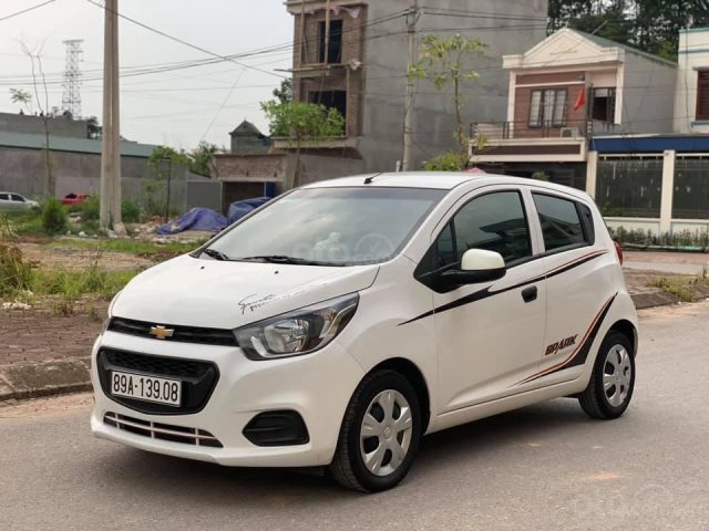 Bán Chevrolet Spark sản xuất năm 2018, màu trắng, giá chỉ 217 triệu0