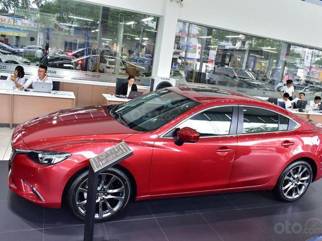 Xả hàng Mazda 6 2.0 Luxury bản full phân khúc D giá 753tr