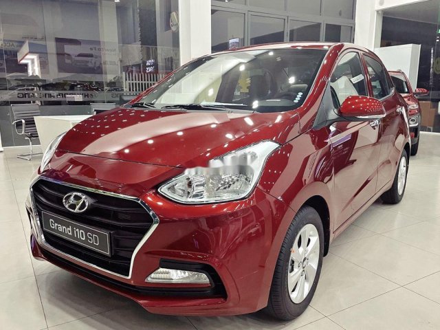 Bán Hyundai Grand i10 sản xuất năm 2021, màu đỏ, nhập khẩu, giá 392tr