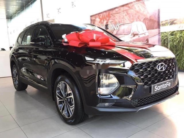 Cần bán xe Hyundai Santa Fe đời 2021, màu đen