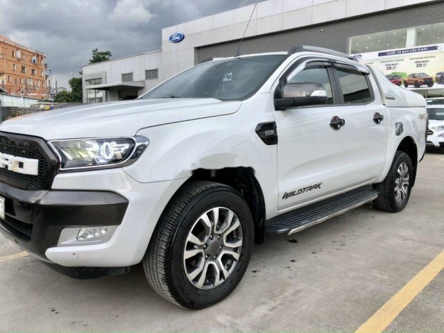 Bán Ford Ranger Wildtrak 3.2L đời 2016, màu trắng, nhập khẩu nguyên chiếc