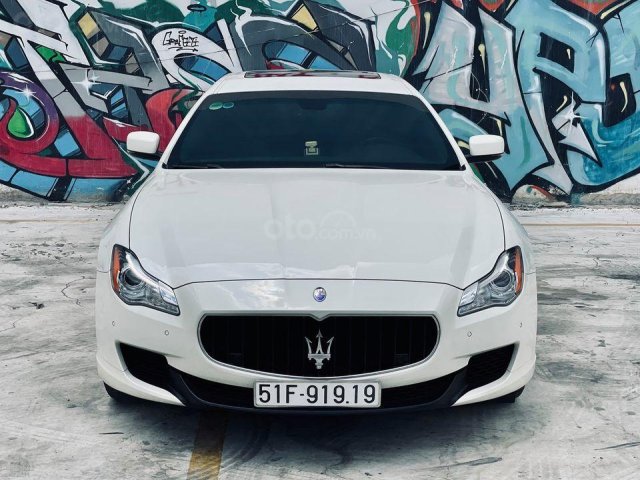 Cần bán gấp Maserati Quattroporte sản xuất năm 2015, màu trắng, xe nhập0