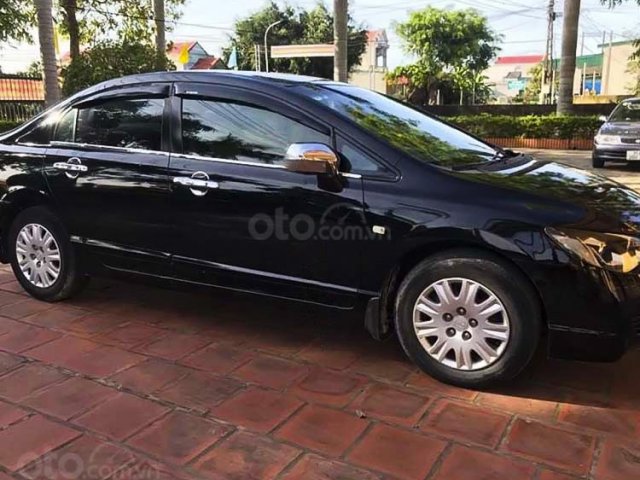 Bán ô tô Honda Civic đời 2008, màu đen còn mới, giá chỉ 223 triệu