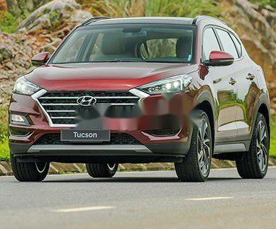 Bán Hyundai Tucson năm sản xuất 2021, màu đỏ, giá 784tr