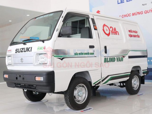 Suzuki Blin Van 2021 chạy giờ cấm, giảm 35tr + bảo hiểm 2 chiều (hoặc giảm 40tr trực tiếp), giao xe ra biển số sau 2 ngày