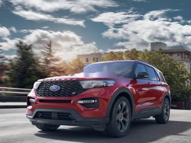 Cần bán xe Ford Explorer đời 2021, màu đỏ, nhập khẩu nguyên chiếc0